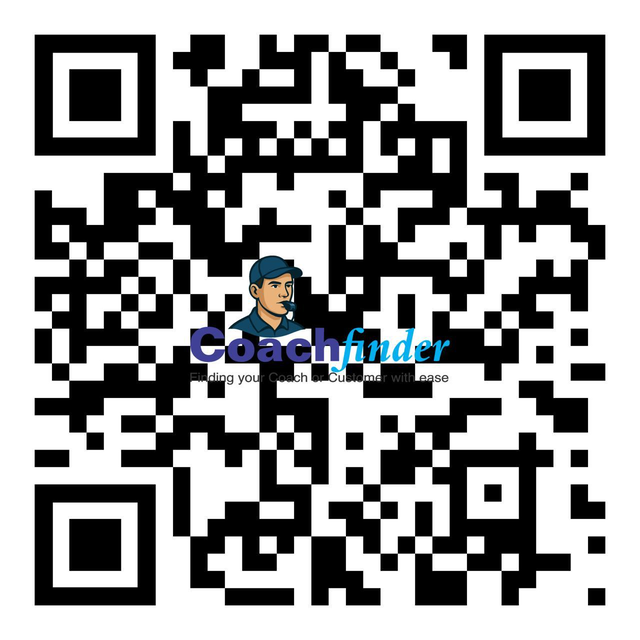 Scan to open CoachFinder