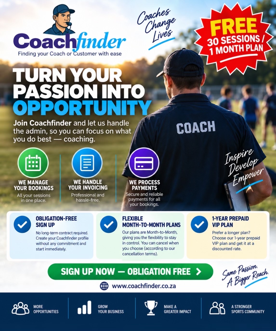 Join Coachfinder: Get 30 Free Sessions & Grow Your Coaching Business